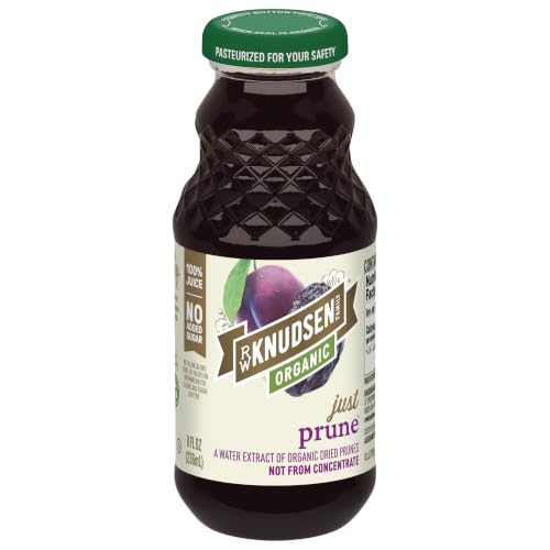 Image of R.W. Knudsen Organic Just Prune Juice, 8 fl oz (Pack of 12)