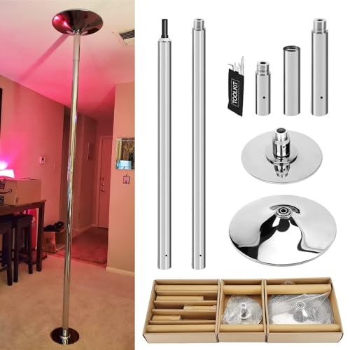Barre de pole dance amovible sans perçage réglable pour maison - 2