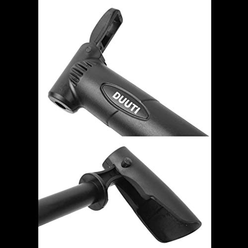 Flameer Mini bomba de bicicleta, mão bomba de ar com suporte bomba de bicicleta bomba de mão com vál