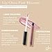 Glo Skin Beauty Lip Gloss in Pink Blossom - Sheer Shimmery Soft Cool Pink - 20 Shades - Non-Sticky - Cruelty Free