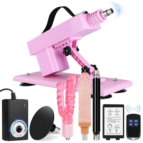 Sexmaschine Fickmaschine mit Dildos,Sexmaschine für die Frau 3xlr Aufsatz Fickle Maschine für Frauen Solo Ferngesteuertes Sexspielzeug,Ferngesteuerte Sex Maschinen,Sextoy Dildo Maschinen & Geräte