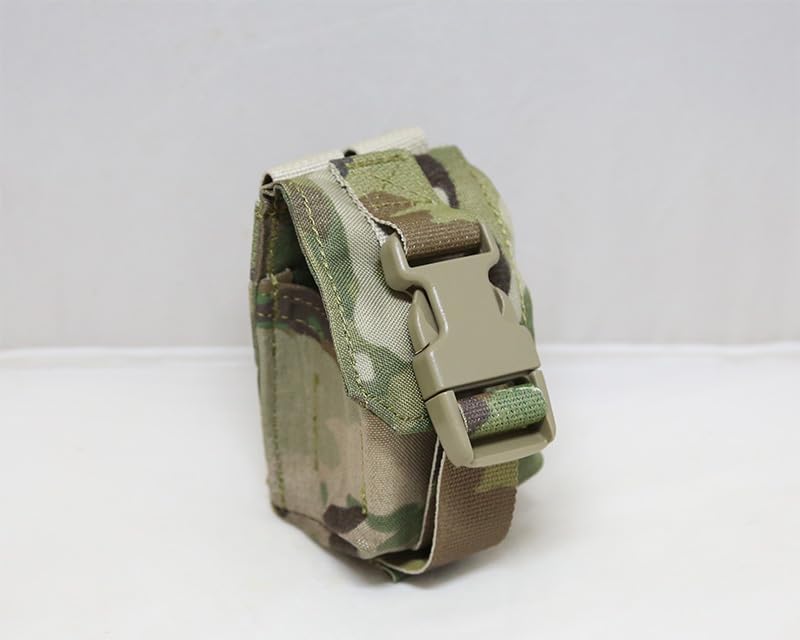Single M67 RGD5 Tactical MOLLE Pouch - Multicam Camo