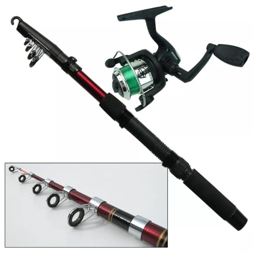 Roddarch© Junior Beginners Kids Novice Fishing Rod Reel Kit Set - 2