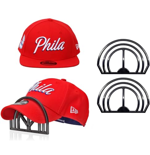 2 PCS Hat Brim Bender - Perfect Hat Steaming Optional - Convenient Hat Shaper Design with Dual Option Hat Bill Bender Slots (2 Pcs)