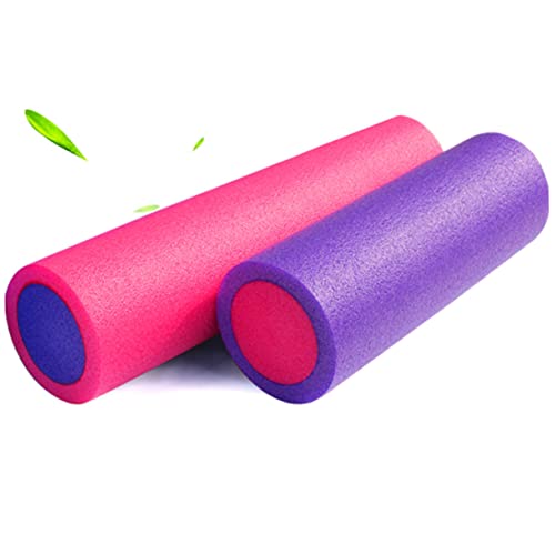 KICHOUSE Rodillo de Espuma Sólida para Yoga para Equilibrio y Masaje Herramienta Duradera de Fitness para Mujeres Yoga Rosa y Terapia Física Alivia Dolores y Tensión miniatura 2