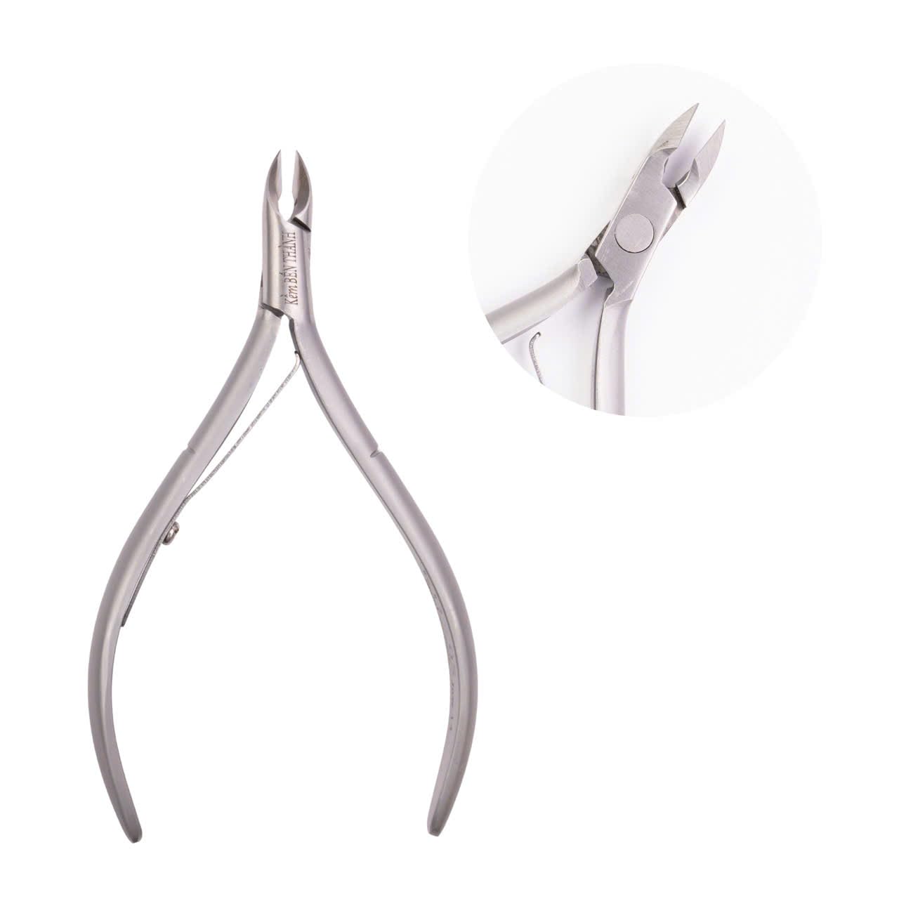 Ben Thanh Nipper Professional Manicure & Pedicure Set – KD-09 JAW14 Cuticle Nipper, KMD-04 Nail Nipper, SD516 Cuticle Pusher, BM02 Curved Nail Clipper & Tweezers 402