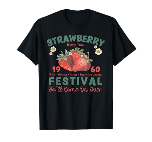 Strawberry Lover Tees EHX66PP3P3R Vintage Strawberry Festival Fruit Lover Mom Girl Cute Women T-Shirt cover