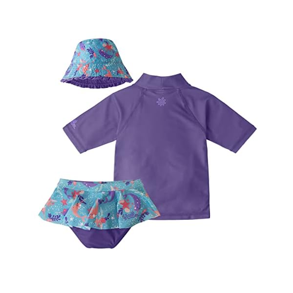 UV SKINZ UPF 50+ Mädchen 3-teiliges Schwimmset – Bild 4
