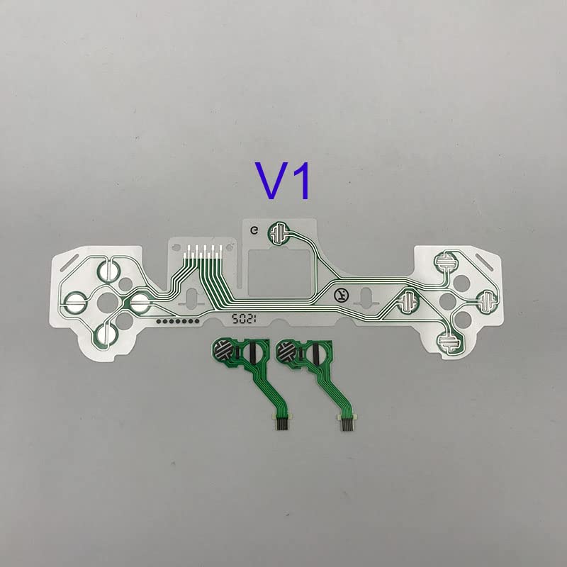Image of Conductive Film Keypad Flex Cable for PS5 Version 1.0 2.0 Controller Button Ribbon Circuit Board Replacement (Old V1.0)