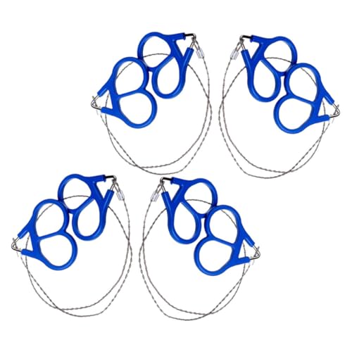 BIUDECO Outdoor Pocket Chainsaws Metal Wire Saws Set Stainless Saw Rope for Camping