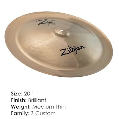 Zildjian Z40119 20 Z Custom China Cast Cymbal