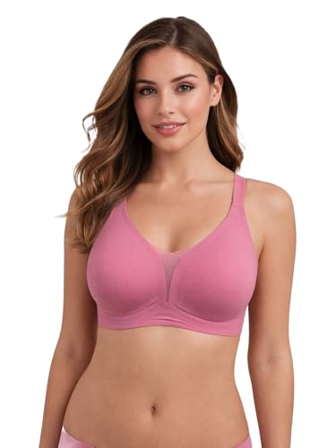 Image of Viola's Secret 6 Pack of Color Print T-Shirt Bras B Cup C Cup and D Cup