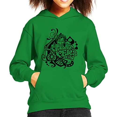 Photo de All+Every Batman Jokers Wild Kid's Hooded Sweatshirt