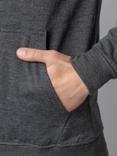 Image of EKOM Hoodies Sweatshirt for Men | Fleece Mens Hooded Sweatshirt | Casual, Lightweight, Fashionable, Trendy, Solid Men's Winter Hoodie