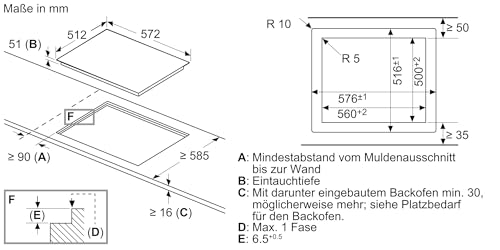 Neff T16PT76X0 Elektrokochfeld 60 cm mit verschiedenen Funktionen