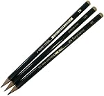 Faber-Castell 9000 Art. Graphite Ensembles de crayons en bois 12 Compte avec 12 Degré de dureté (2H, C, F, HB.) + 1 Éraseur d'art pétrifié + 1 Grandes gommes sans poussière + 1 Faber Aiguisseur
