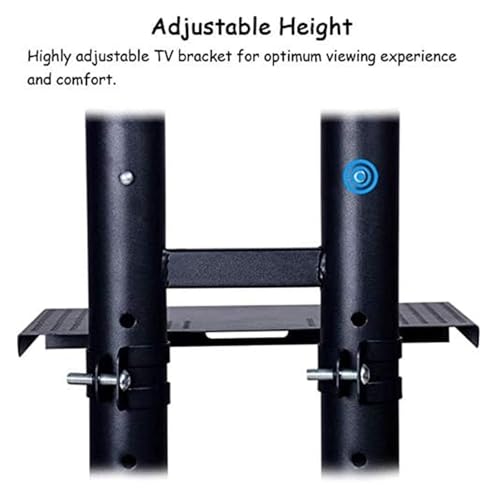 Soporte móvil para TV con ruedas ajustable miniatura 4