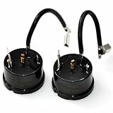 2x Universale 375W 1/2HP Rondella Reigerator Cooler Motore Sovraccarico Protor Parte