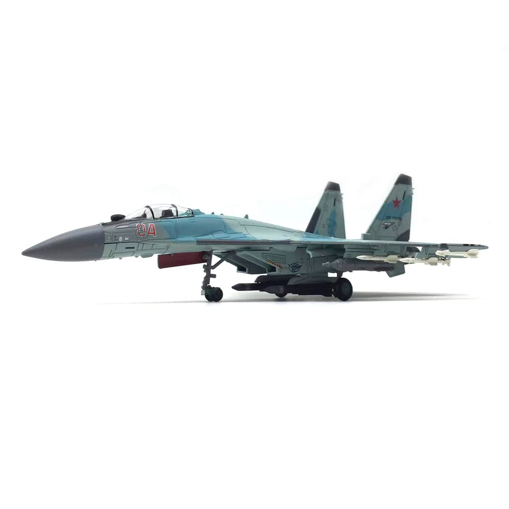 ZEZEFUFU 1/100 niebieski rosyjski samolot myśliwski SU-35 flanker samolot szturmowy metalowy model wojskowy Republika Fairchild Republic odlewany pod ciśnieniem model samolotu do lotnictwa