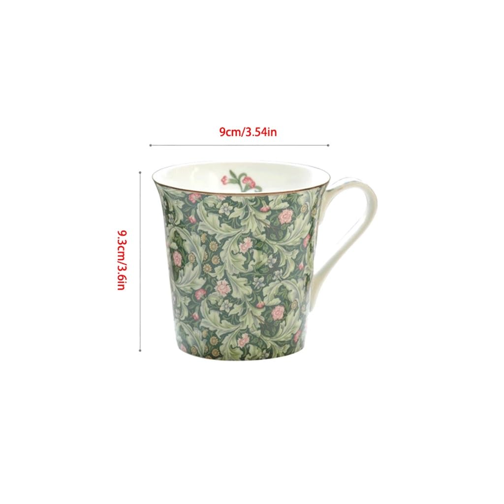 ENGENDER Tazas Cafe Taza De Cerámica For Beber Café Mug Cups(C)