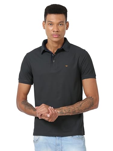 Image of STELLERS Men's Premium Polo T-Shirt Wrinkle Free Quick Dry Soft and Feather Touch Feel Regular Fit
