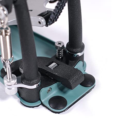 Gioco Bass Drum Pedal - Double Chain Kick Drum Pedal For Drum Set And Electronic, Single Pedal Hammer, Suitable For Beginner & Pro Drummers #TOP4