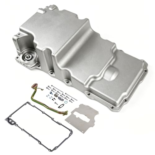 JGhyperX 302-2 81073 LS Swap Retrofit Engine Oil Pan Kit Aluminum Compatible with Chevy Ventura Omega Camaro Nova F-body G-body 1964-1992 LS1 LS2 LS3 LS6 5.3L 5.7L 6.0L 6.5L V8 Engines