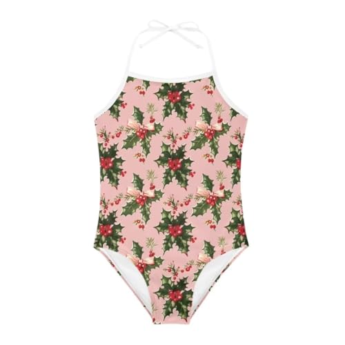 Image of Cute Christmas One-Piece Swimsuits Beach Swimwear Bathing Suit for 3-10 Years Girls