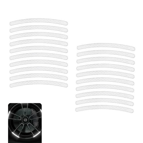 Bawkars Reflective Wheel Stickers