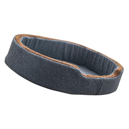 Tapis de couchage isolant contre le sol froid lit en peluche bleue pour chat - 2