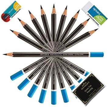 Apsara Absolute Pencils pack of 100 Pencils (100)