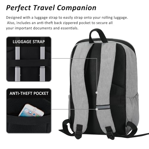 MAXTOP Deep Storage Laptop Backpack Business Anti-theft Backpacks[Water Resistant] College Computer Bookbag Fits 16 Inch Laptop by MAXTOP - Image 3