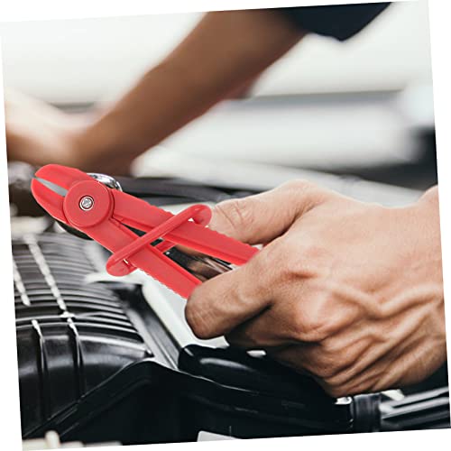 Alicates para abrazaderas de mangueras de coche con mango rojo para mantenimiento 7