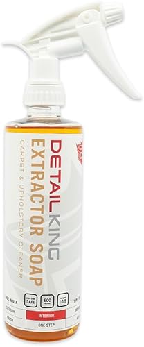 Detail King Jabón extractor de interior de coche - Limpiador de telas automático - 16 onzas