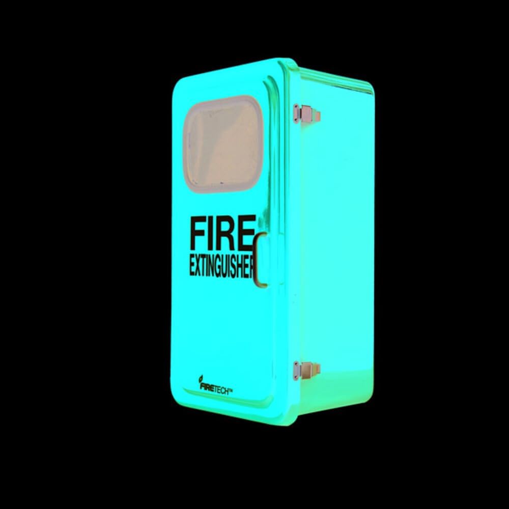 Fiberglass Red Cabinet Only, 26 1/8" H x 13" W x 9" D