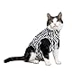 MPS Medical Pet Shirt Katze, Zebra Print, S