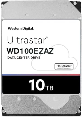 WD 10TB hdd 3.5 inch, Digital Western HGST Hard Disk External 5400rpm, Western Digital Internal hdd SATA Nas CMR for TV Recording (Refurbished)