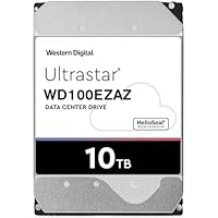 WD 10TB hdd 3.5インチ, Digital Western HGST ハードディスク 外付け 5400rpm,ウエスタンデジタル 内蔵hdd SATA Nas CMR テレビ録画用(整備済み品) (10TB)