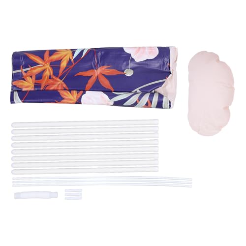 MMABEUTF 折りたたみ式浴槽、大人用 PVC 素材浸漬浴槽、家庭用ポータブルスパ浴槽、省スペース設計、掃除と保管が簡単 (カエデの葉)