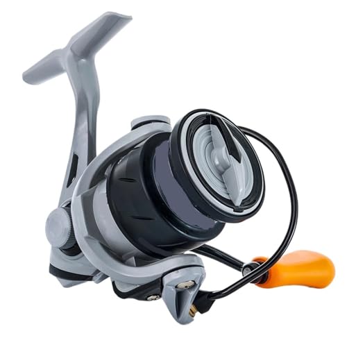 Moulinet de pêche spinning avec traînée de moulage et bras métallique CNC