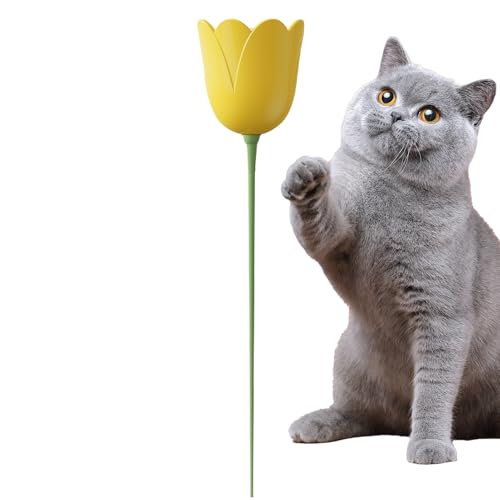 Jouet électrique pour chat avec électroniques à rotation automatique interactive - 2