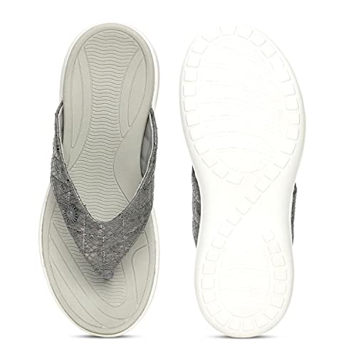 Image of Marc Loire Women's Comfortable Flip Flop Casual T-Strap Flats Slippers
