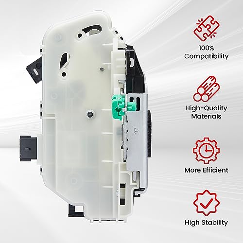 Image of SYERAL Rear Right Passenger Side Power Door Lock Latch Actuator Compatible with 2009-2014 F-150, 2010-2014 Mustang, 11-19 Explorer, 13-19 Taurus 10-14 Lincoln Mark LT Replacement# 9L3Z-5426412-A