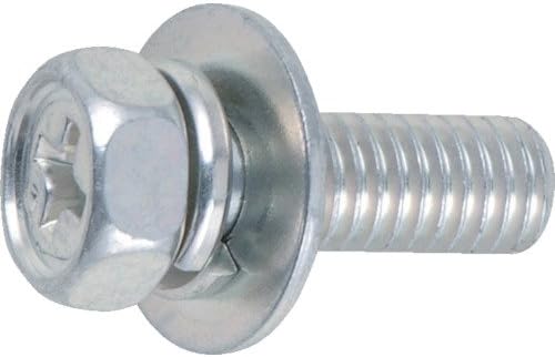 TRUSCO Upset Hexagon Socket Screw with Washer Cormic B768-0815