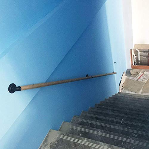 Rampe d'escalier haute sécurité kit support 360 et fixation murale - 6