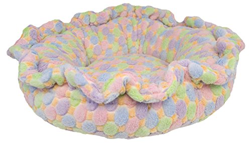 Bessie + Barnie Ultra Plush Lilac Deluxe Pet Bed #TOP29