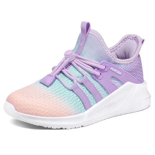 RUNSIDE Girls Tennis Shoes Lightweight Sports Kids Sneakers...