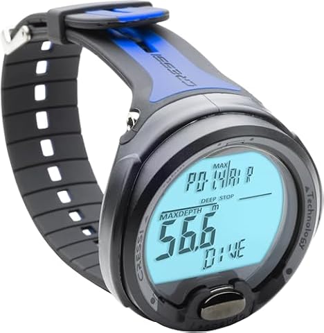 Cressi Unisex-Adult Leonardo Diving Computer Komputer Do Nurkowania Premium,Czarny/Niebieski,Jeden Rozmiar,Ks770052