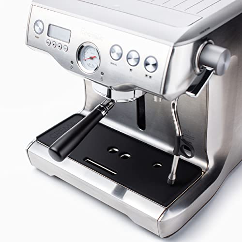 CREMA Coffee Products 58mm Bottomless Naked Portafilter | Compatible with 58mm Breville Machines | Includes Double Shot Filter Basket | Matte Black by CREMA - Image 2