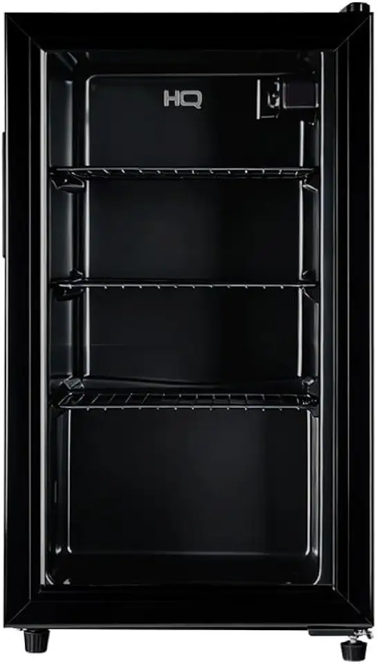 Frigobar Expositor Vertical Hq 85fbpv2 Preto 85l 220v